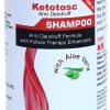 Buy Ketotosc Anti Dandruff Shampoo For Men & Women 300 Ml Online By Eco Aurous