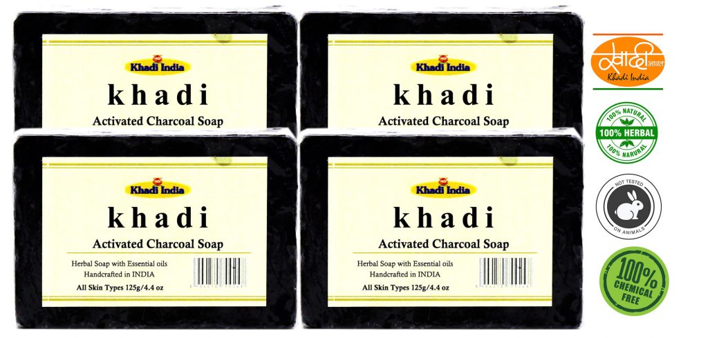 Charcoal Soap Pack of  Front