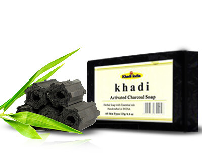 Khadi Activated Charcoal Soap